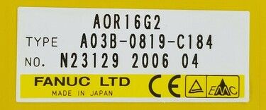 A03B-0819-C184 | FANUC I/O Modules